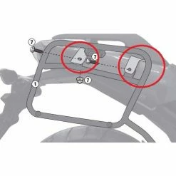 Brand new ✨ Accessories Givi 1146kit Honda Nc750x 2016/17 ????