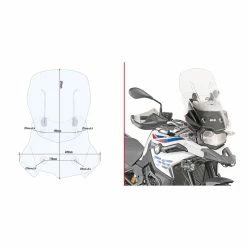 Best reviews of ???? Wind Screens Givi Af5127 Windshield ⭐