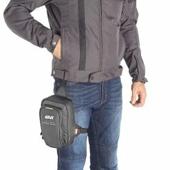 Deals ???? Textile Givi Adjustable Leg Bag Xl Ea140 Black ✔️ -Givi Sales Store ea140 indossato