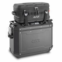 Promo ❤️ Side Cases Givi Suitcase Left Trekker Aluminium Outback 48lt Black ???? -Givi Sales Store givi obkn48br 4 1