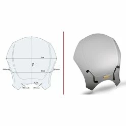 Outlet ???? Wind Screens Givi 140s Windscreen Light Smoke ????