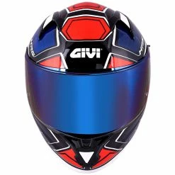 Budget ???? Plastic Givi 50.6 Sport Deep Helmet Blue Red ❤️ -Givi Sales Store givi 50.6sport deep blurosso 5