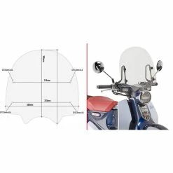 Budget ???? Wind Screens Givi 1168a Windscreen Clear ✔️