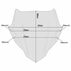 Wholesale ✔️ Wind Screens Givi A5125 Windscreen Light Smoke ????