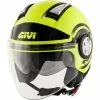 Coupon ???? Plastic Givi Air Jet R Round Helmet Yellow ✔️