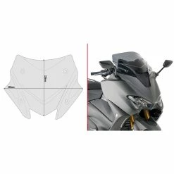 Budget ???? Wind Screens Givi D2147b Windscreen Light Smoke ????