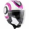 Discount ⌛ Plastic Givi 12.4 Future Big Helmet White Fuchsia ????