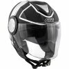 Hot Sale ⌛ Plastic Givi 12.4 Future Stripes Helmet Black White ???? -Givi Sales Store givi futurestripes bianco