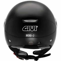 New ???? Plastic Givi Demi Jet Mini Helmet Matt Black ???? -Givi Sales Store givi h107bn900 2