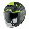 Cheap ???? Plastic Givi X.22 Planet Hyper Helmet Green Yellow ???? -Givi Sales Store givi hx22 hyper military giallo