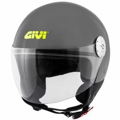 Cheap ???? Plastic Givi 10.7 Mini J Solid Helmet Grey ????