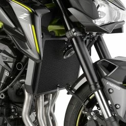 New ✨ Engine Givi Stainless Steel Pr4118 Radiator Guard Black Painted ⭐
