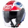 New ???? Plastic Givi X.22 Planet Hyper Helmet White Blue Red ????