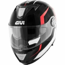 Hot Sale ???? Plastic Givi X23 Sydney Viper Modular Helmet Black Red ???? -Givi Sales Store givi x23sydneyviper biancorosso